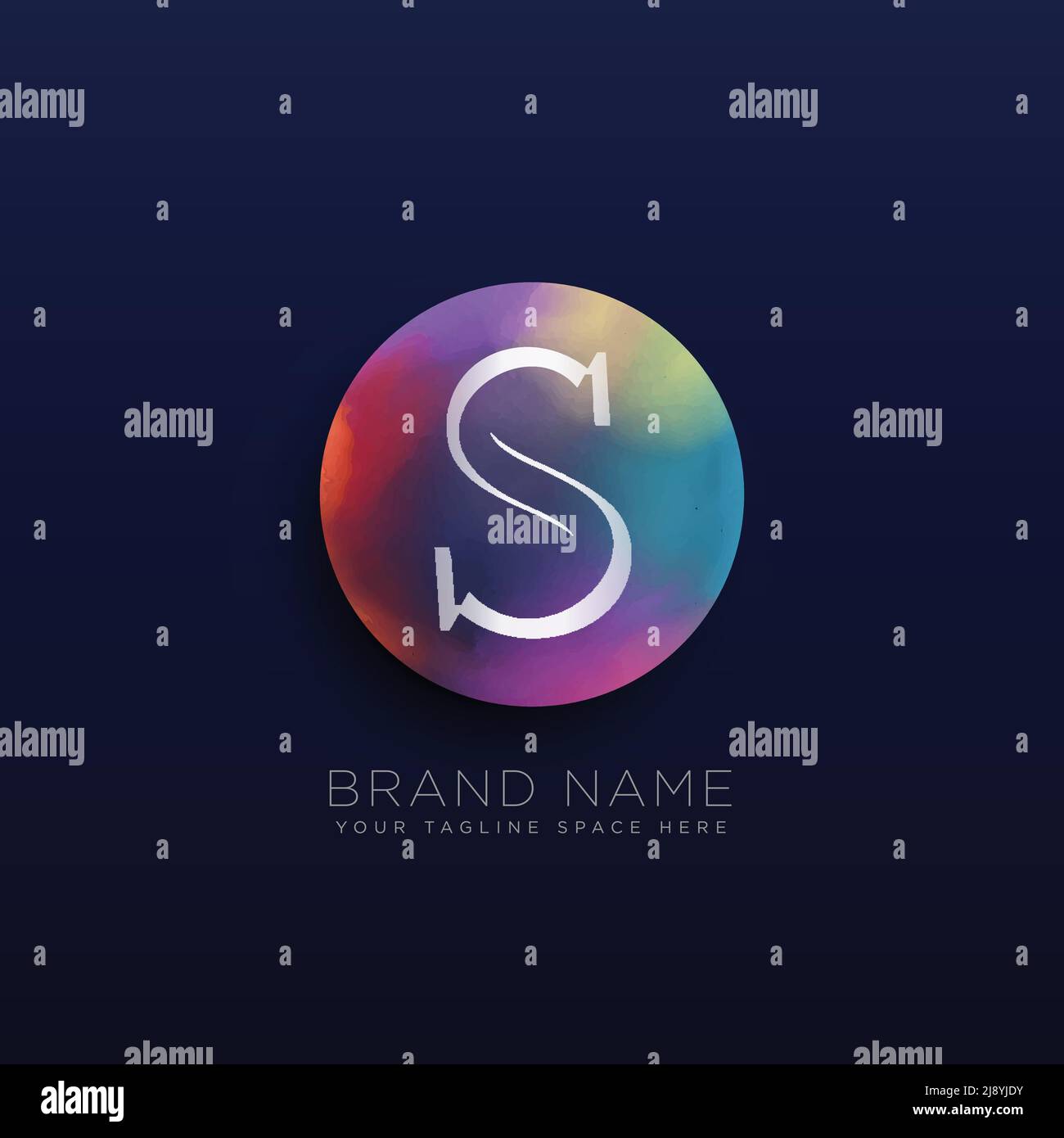 letter S abstract logo concept template Stock Vector Image & Art - Alamy