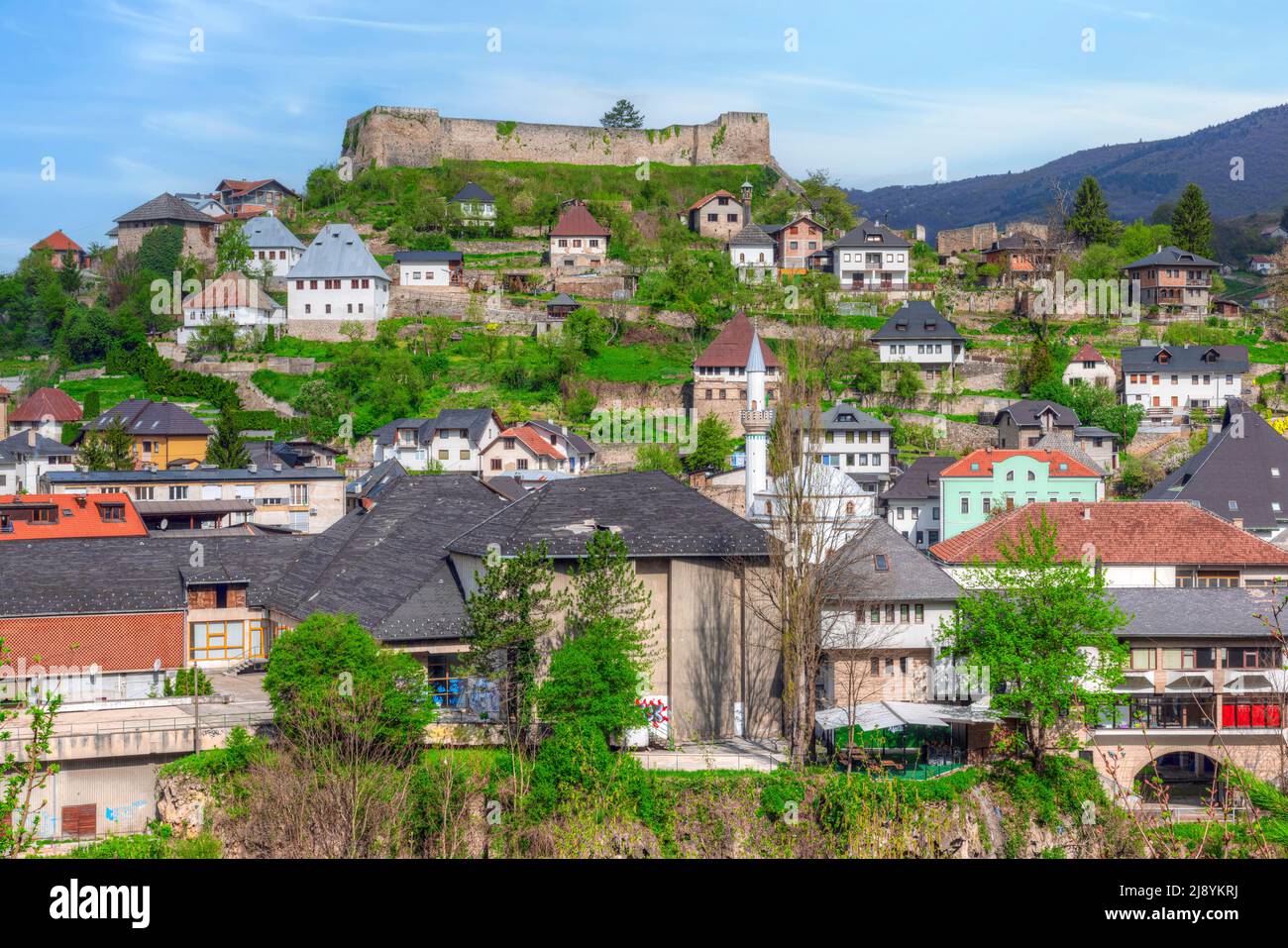 Jajce, Central Bosnia, Bosnia and Herzegovina, Europe Stock Photo - Alamy