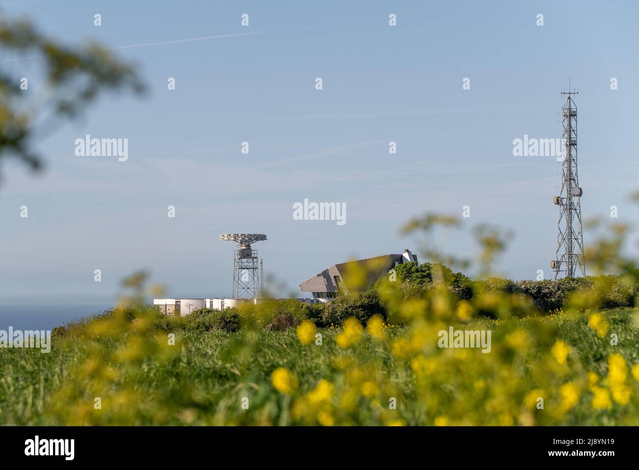 Coastguard radar station for port of dover hires stock photography and