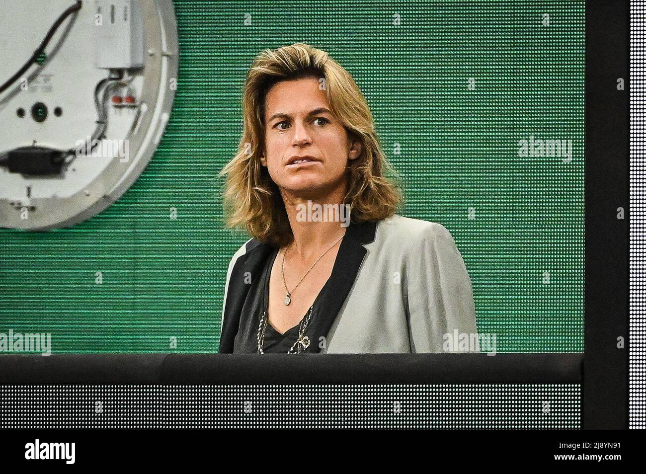 Amelie MAURESMO director of Roland Garros during the Qualifying Day four of Roland-Garros 2022, French Open 2022, Grand Slam tennis tournament on May 19, 2022 at the Roland-Garros stadium in Paris, France -