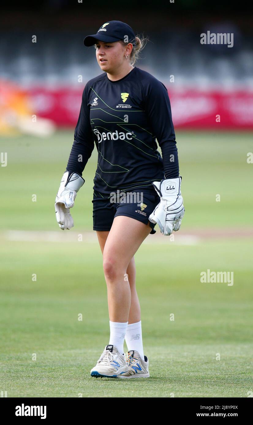 BECKENHAM ENGLAND - MAY 18 : Western Storm's Natasha Wraith in warm up ...
