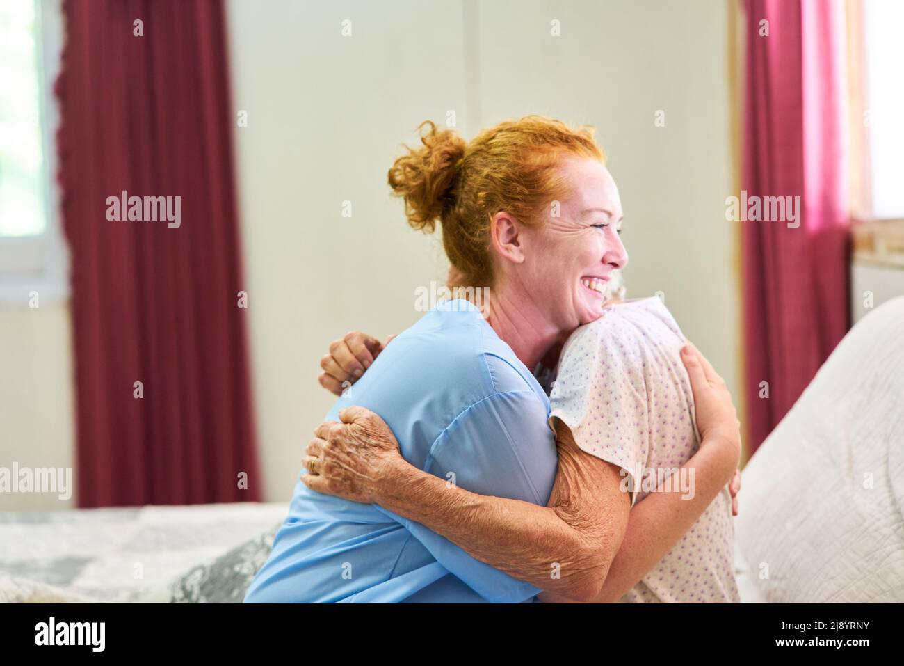 Woman in the embrace of death hi-res stock photography and images - Alamy