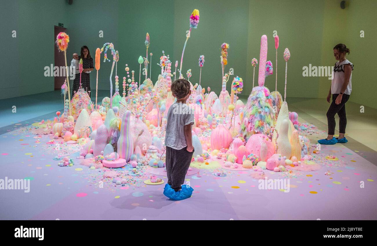 london UK 19 May 2022 Pip & Pop When Flowers Dream in the Shirley