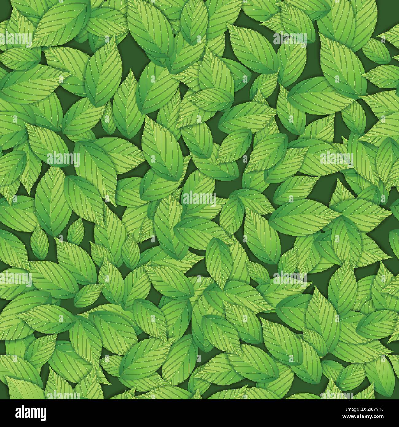 Nature abstract green seamless pattern. Vector illustration Stock ...