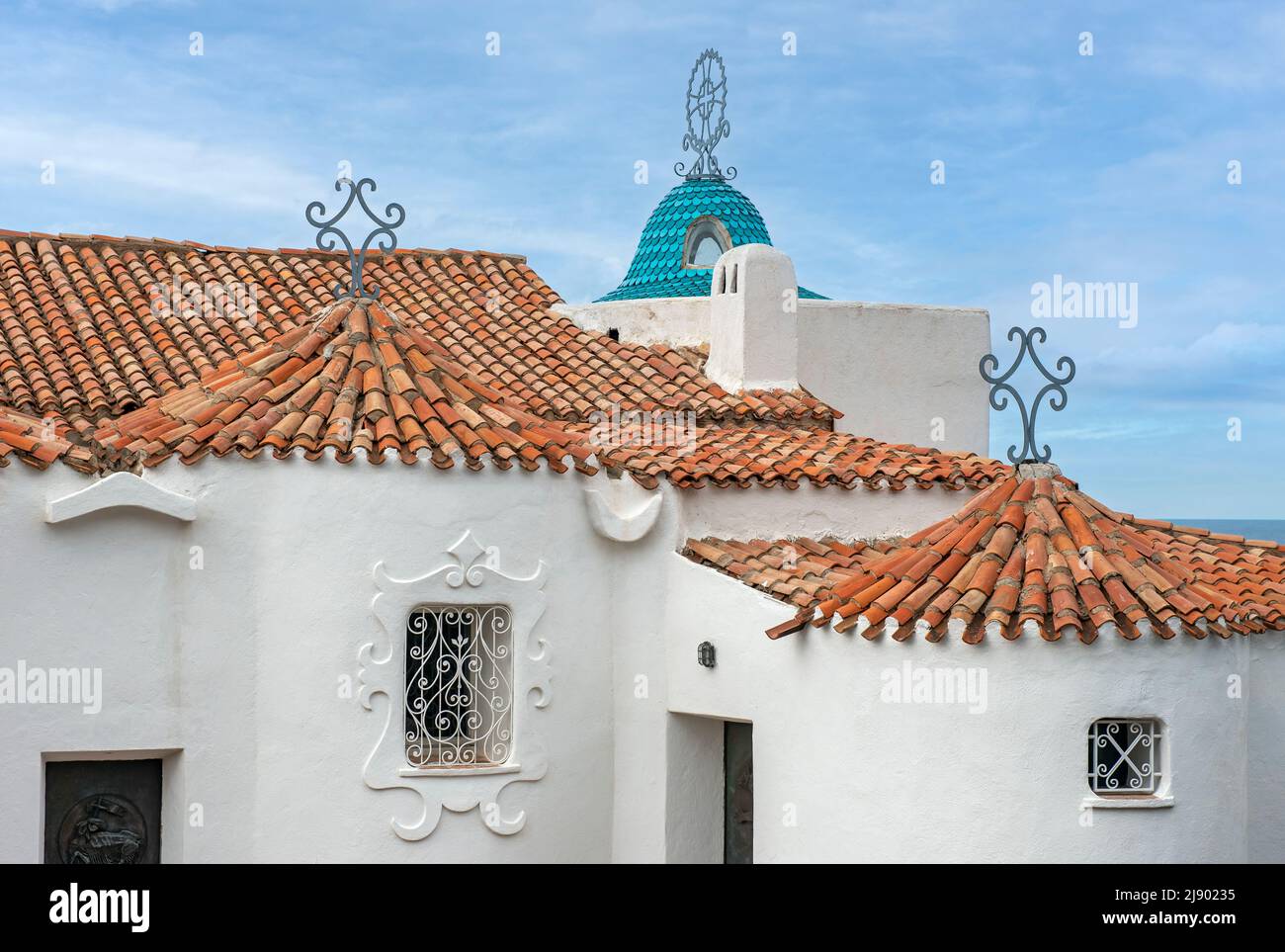 Church Stella Maris, Porto Cervo, Sardinia, Italy Stock Photo