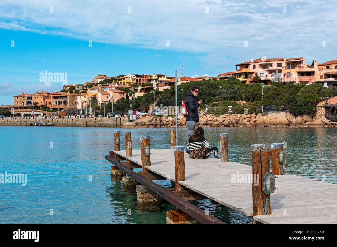 Luxury seaside resort of Porto Cervo, Sardinia, Italy Stock Photo