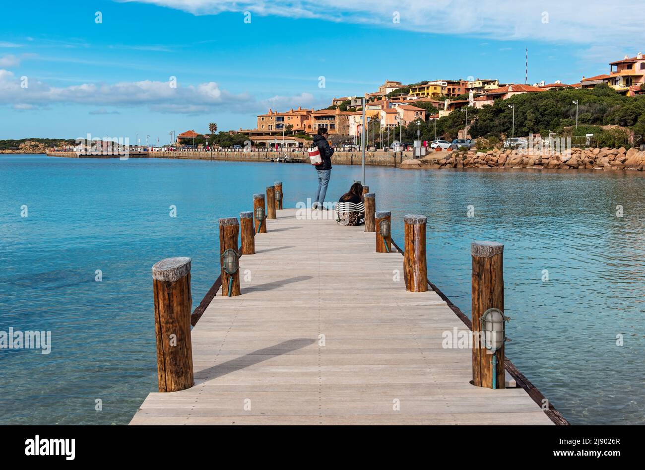 Luxury seaside resort of Porto Cervo, Sardinia, Italy Stock Photo