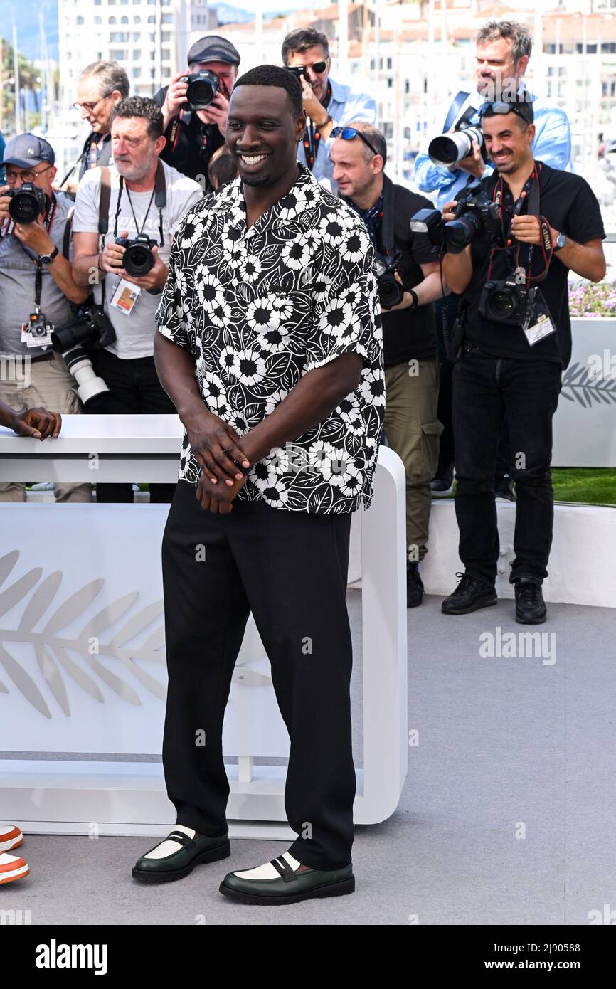 Omar Sy 75th Cannes Film Festival Photocall of the movie Tirailleurs Cannes, France 19th May