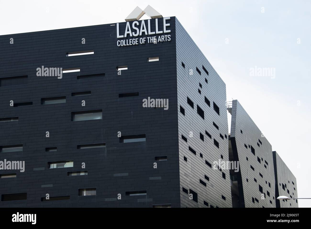 Singapore, Singapore - September 08, 2019: Students The Lasalle College of the Arts in Singapore. Stock Photo