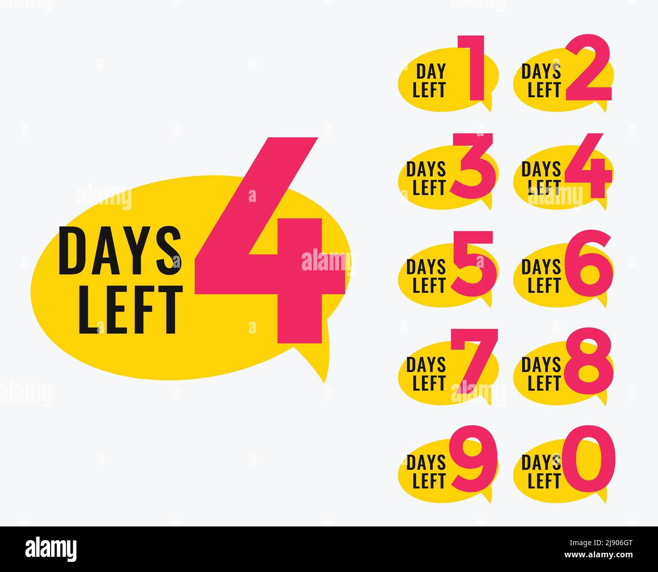 days left promotional banner for marketing Stock Vector Image & Art Alamy
