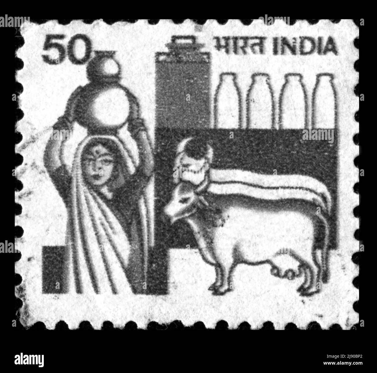 Stamp print in india stock photo alamy