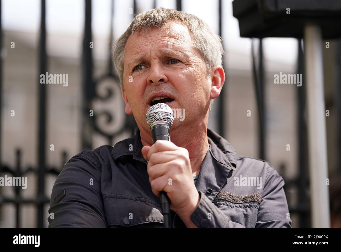 Richard Boyd Barrett of Solidarity - People Before Profit speaking at a ...