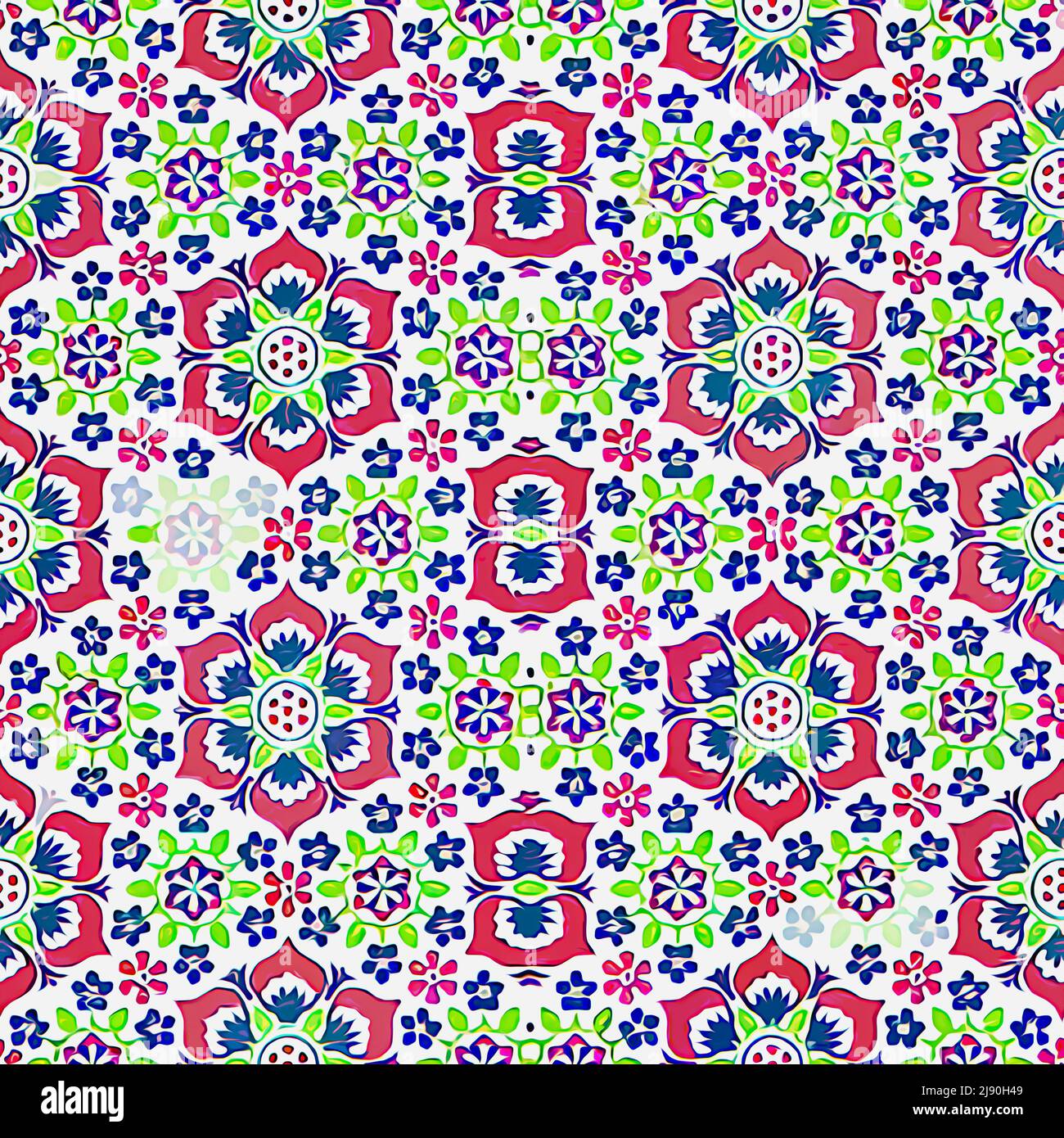 Textile and wallpaper patterns. A printable digital illustration work ...