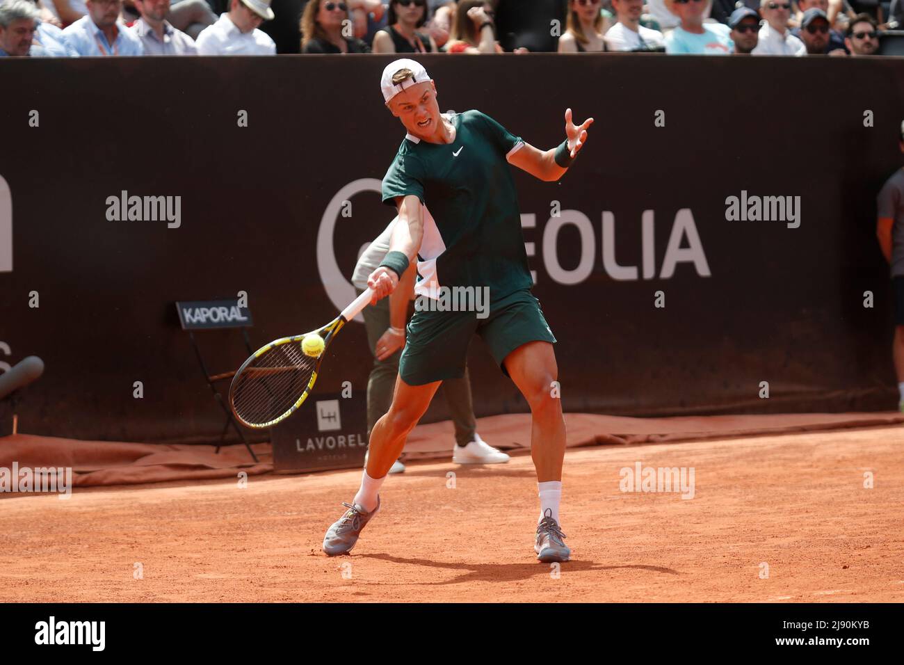Lyon, France, May 19, 2022, Holger RUNE (DEN) during the Open Parc