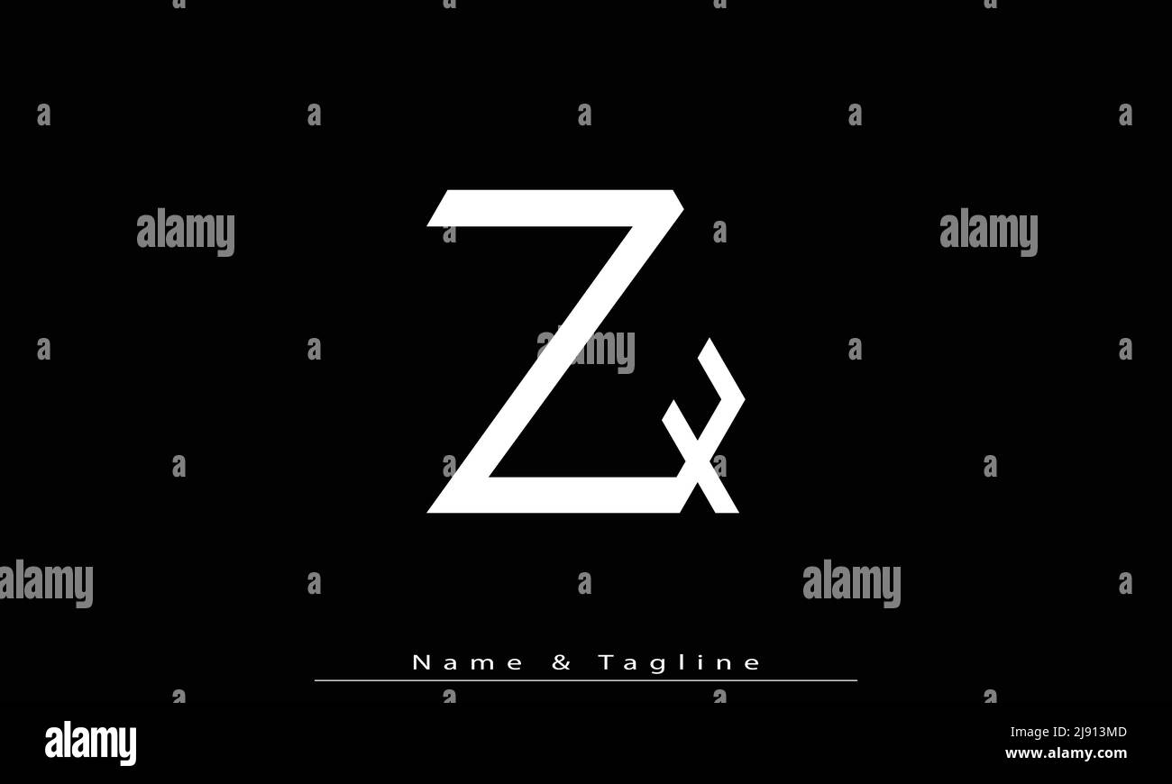 スローガン画像 Zx brand logo hi-res stock photography and images - Alamy