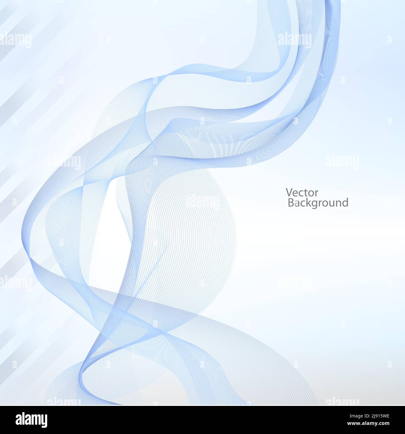 ribbon abstract background with the changing colors on white Stock ...