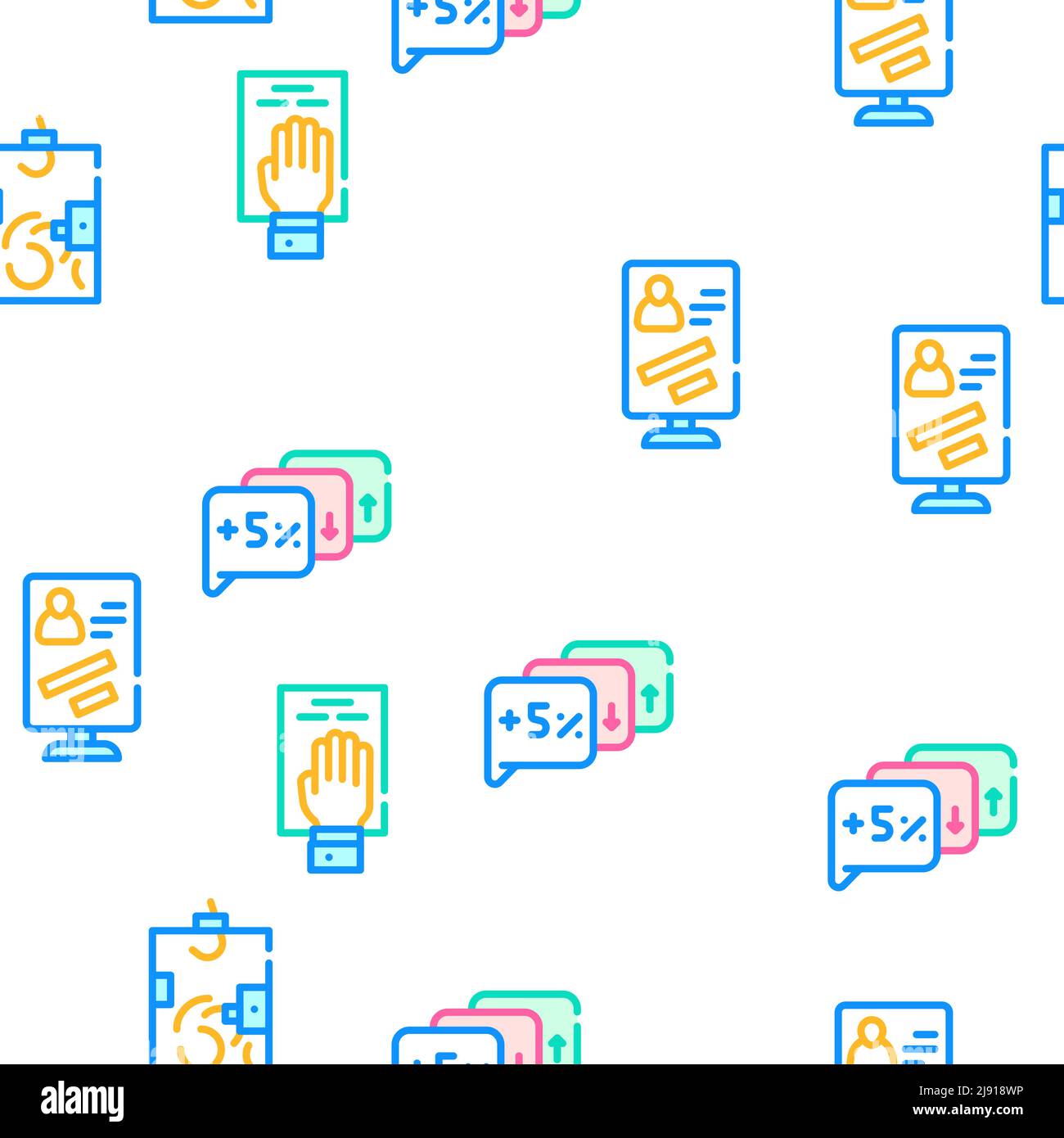 Voting And Elections Collection Icons Set Vector Stock Vector Image ...