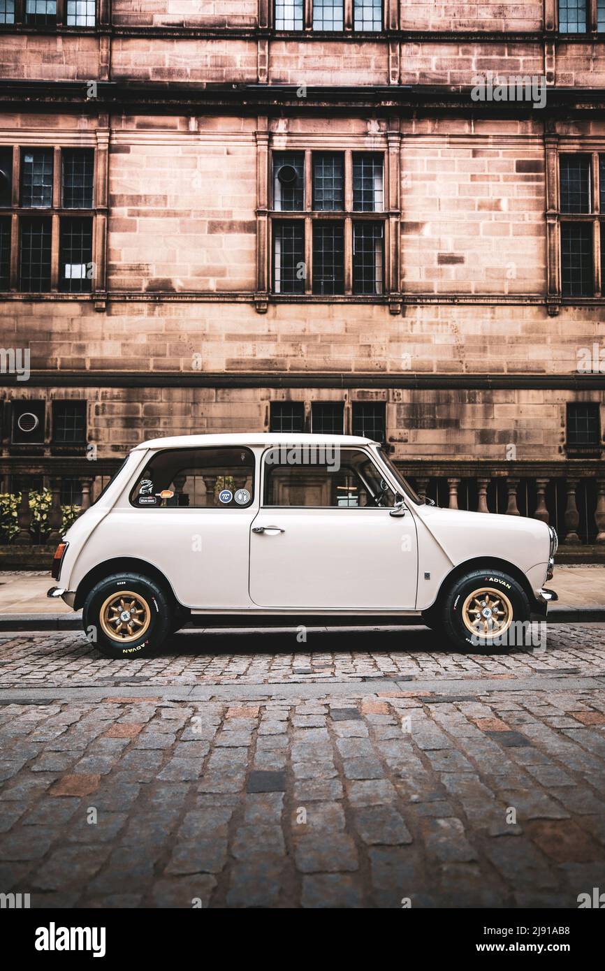 Old Mini Cooper Collection Stock Photo Alamy