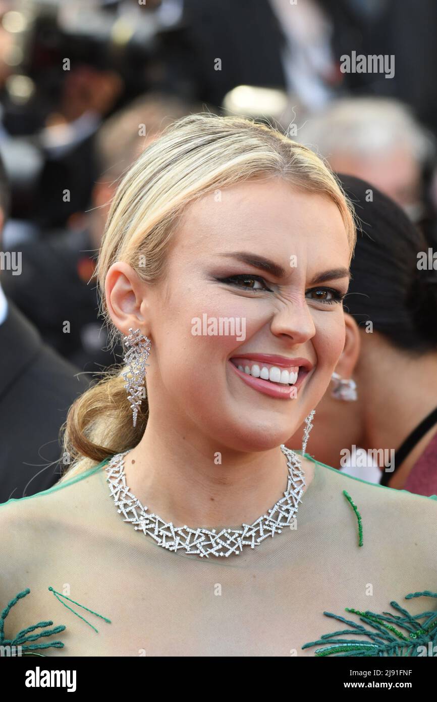 Cannes, France. 19th May, 2022. 75th Cannes Film Festival 2022, red