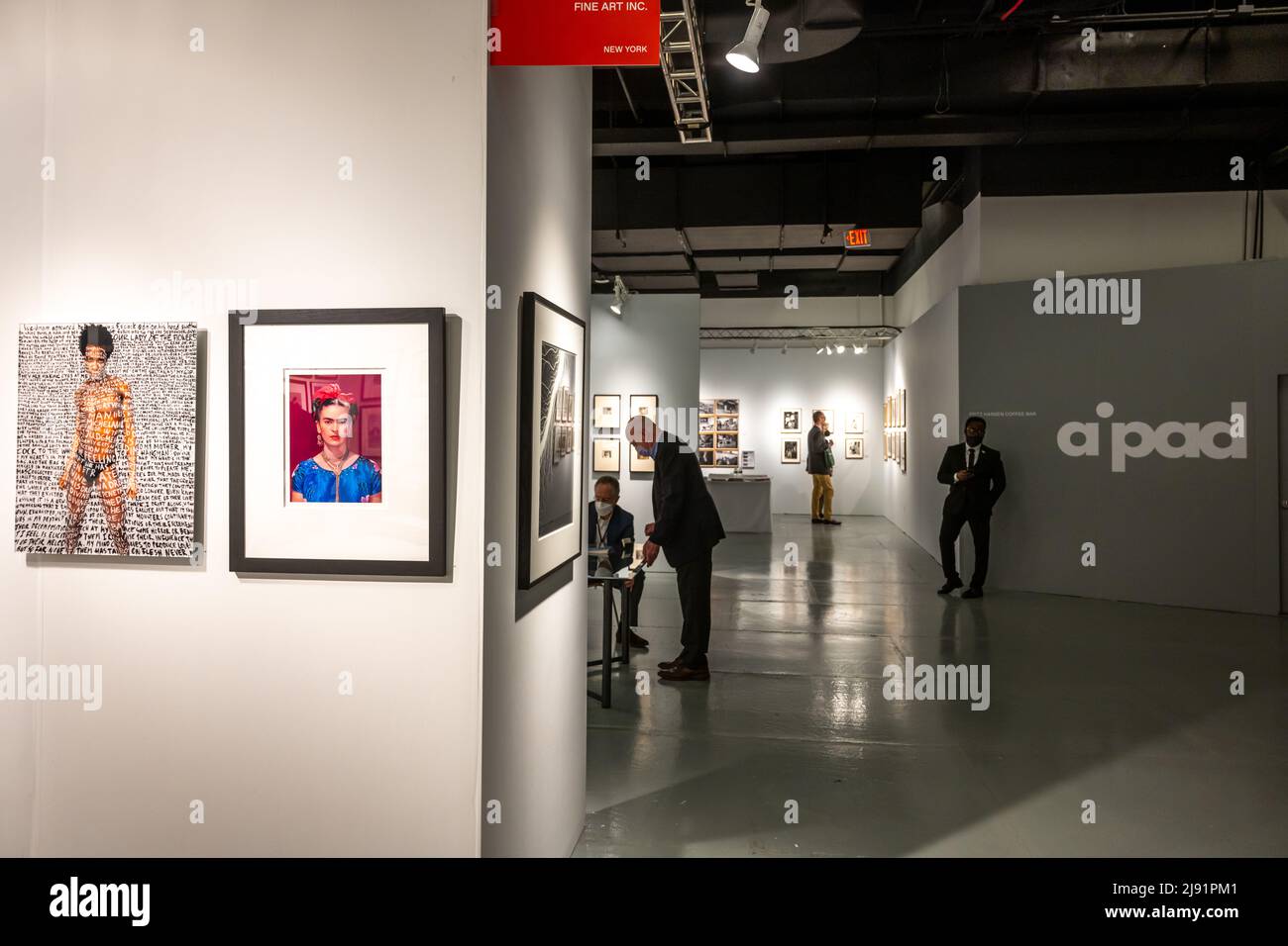 New York, USA. 19th May, 2022. The Photography Show presented by AIPAD (Association of International Photography Art Dealers) opened today in New York City. The show brings together 49 of the world's leading galleries of fine art photography. Credit: Enrique Shore/Alamy Live News Stock Photo