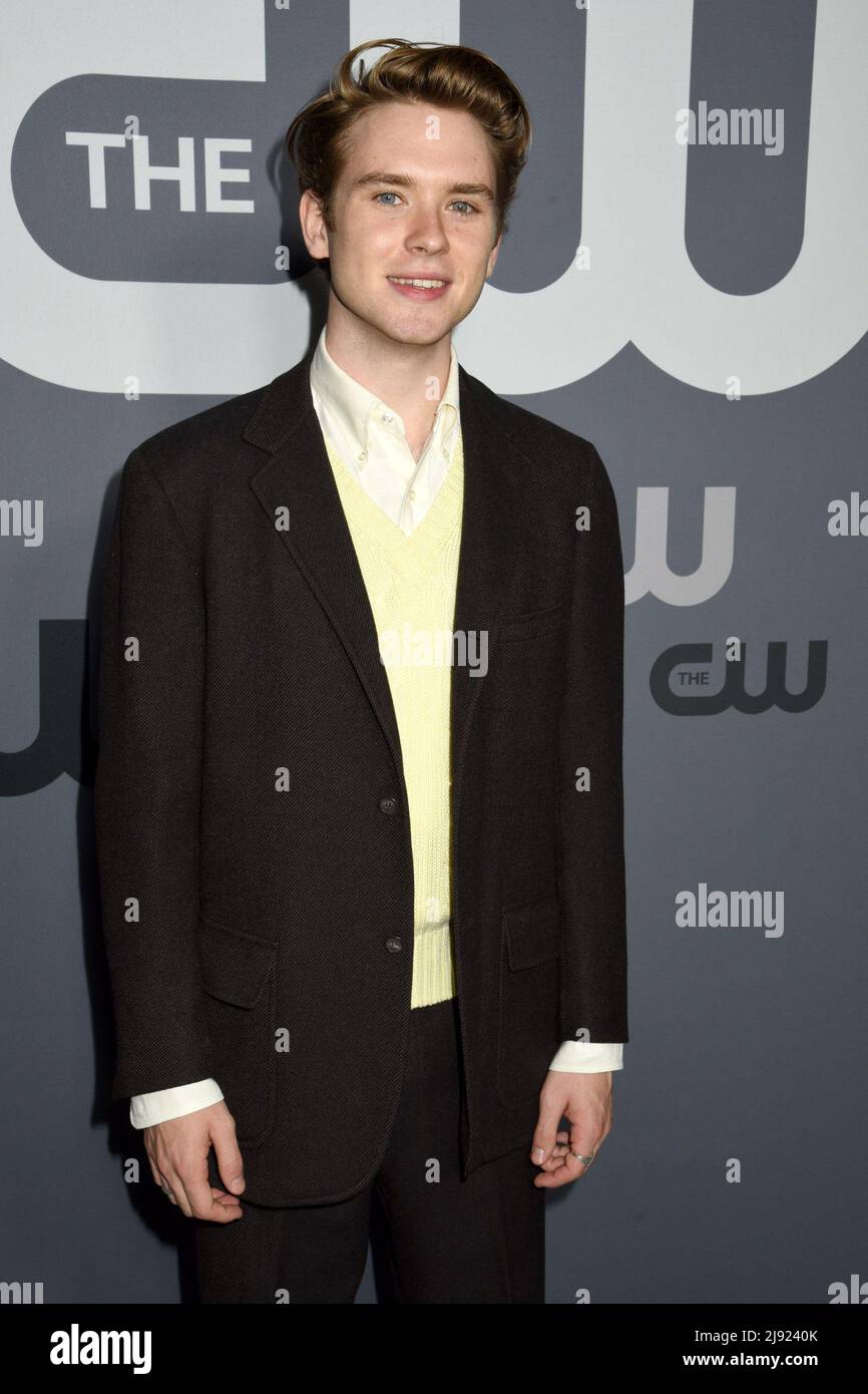 New York, NY, USA. 19th May, 2022. Oscar Morgan at arrivals for The CW