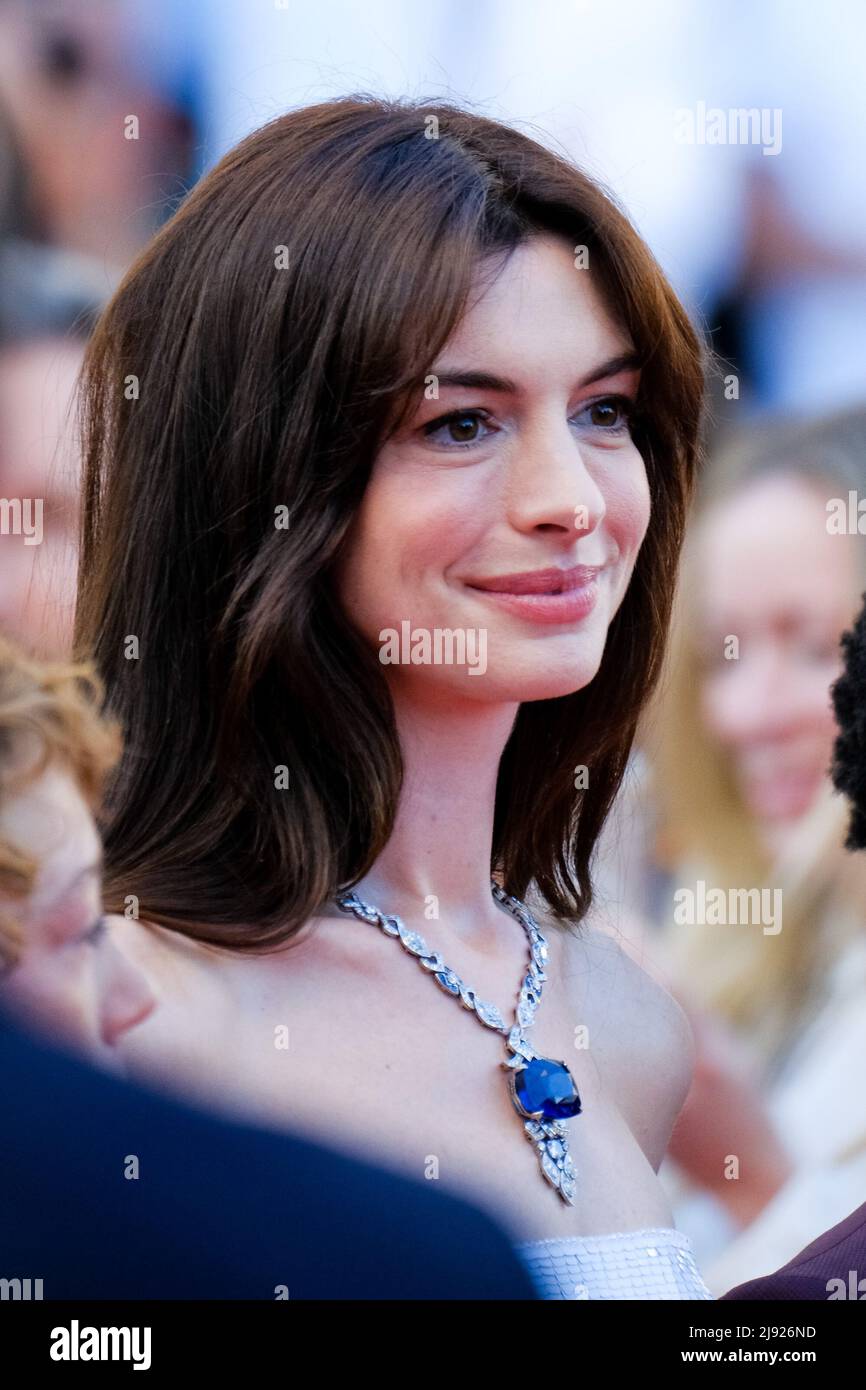 Cannes, France, Thursday, May. 19, 2022 - Anne Hathaway is seen at the ...