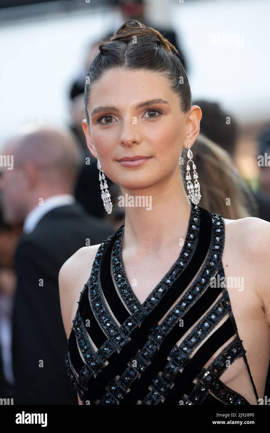 Cannes, France. May 19, 2022, Josephine Japy attends the screening of ...