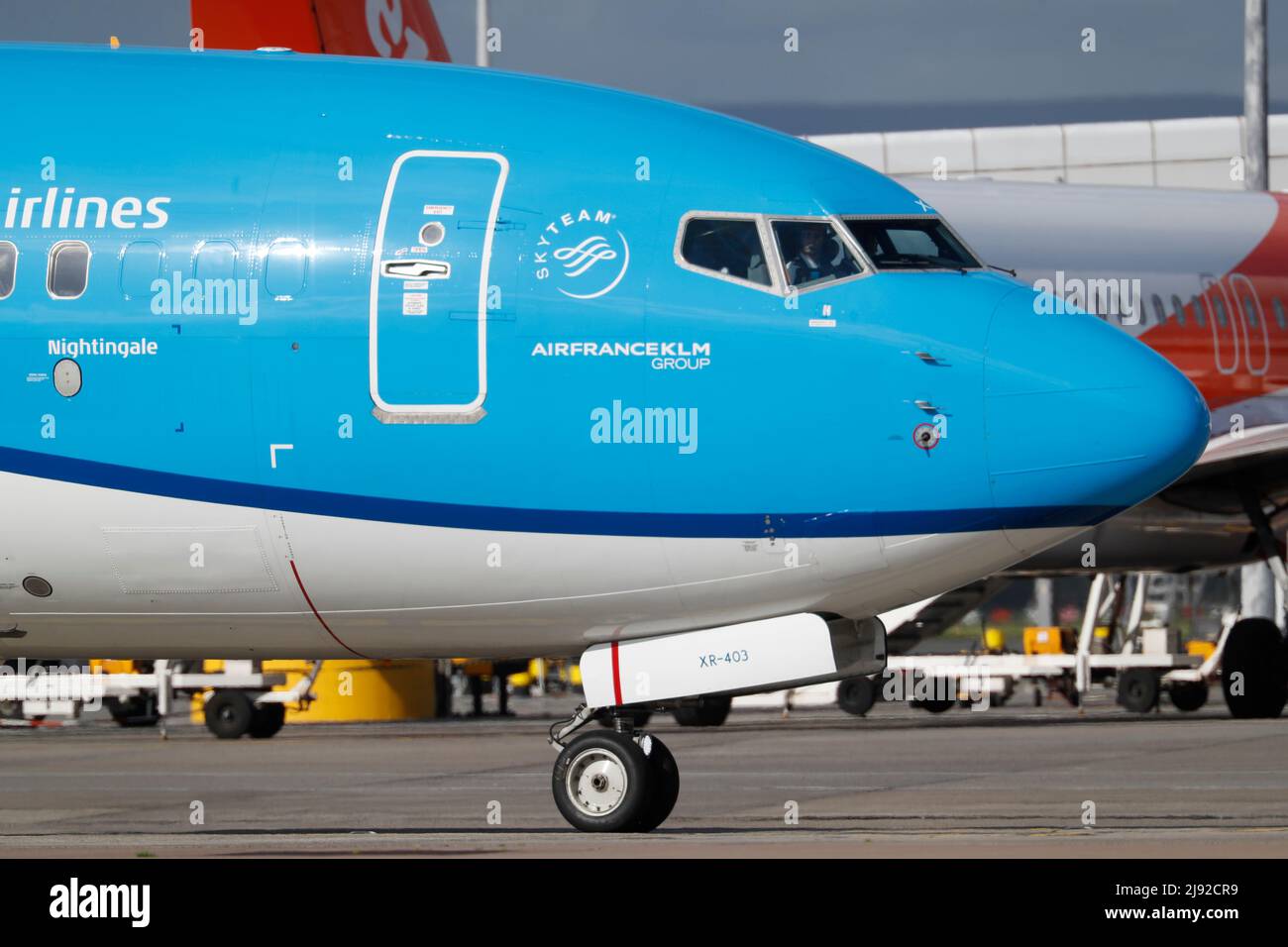 Glasgow Airport Stock Photo