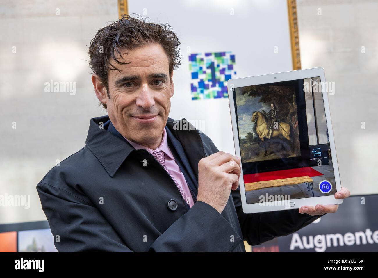 Actor, comedian and presenter Stephen Mangan unveils The Augmented