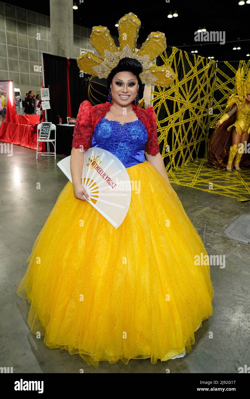 Lily Rose during the 2022 RuPaul DragCon, Day 2, held at the LA Convention Center in Los Angeles, California, Friday, May 14, 2022.  Photo by Jennifer Graylock-Graylock.com Stock Photo
