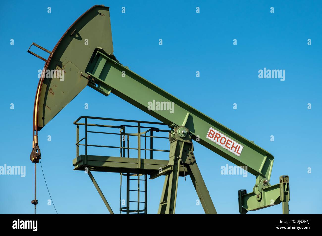 23.04.2022, Barenburg, Lower Saxony, Germany Exxon Mobil oil