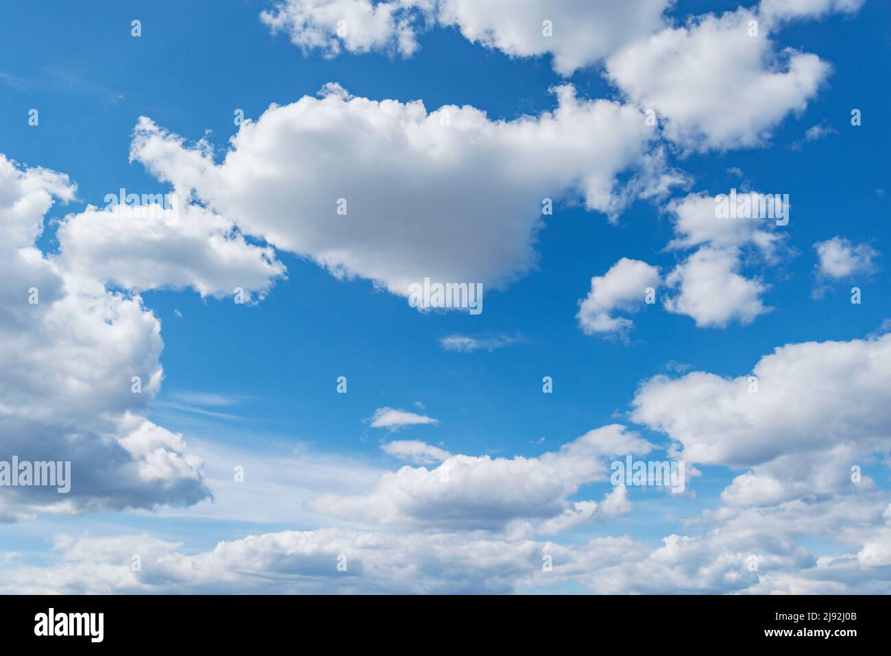 Amazing cloudscape on the sky after rain Stock Photo - Alamy
