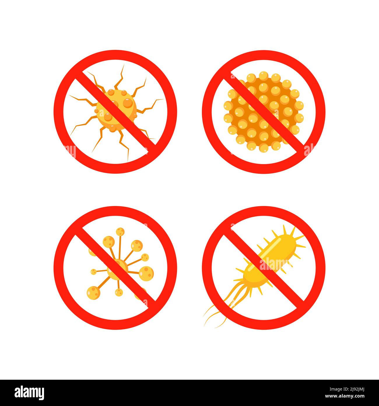 Immune bacteria system sign. Antibacterial virus sign. Immune ...