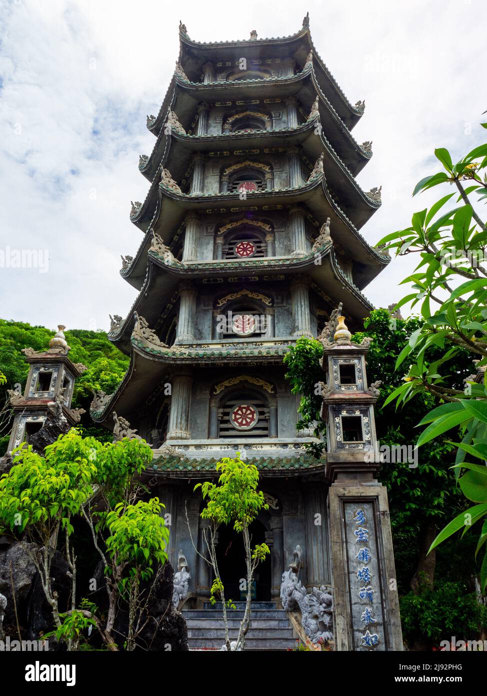 Marble Mountian Da Nang, Vietnam (different tempels, pagodas) Stock Photo