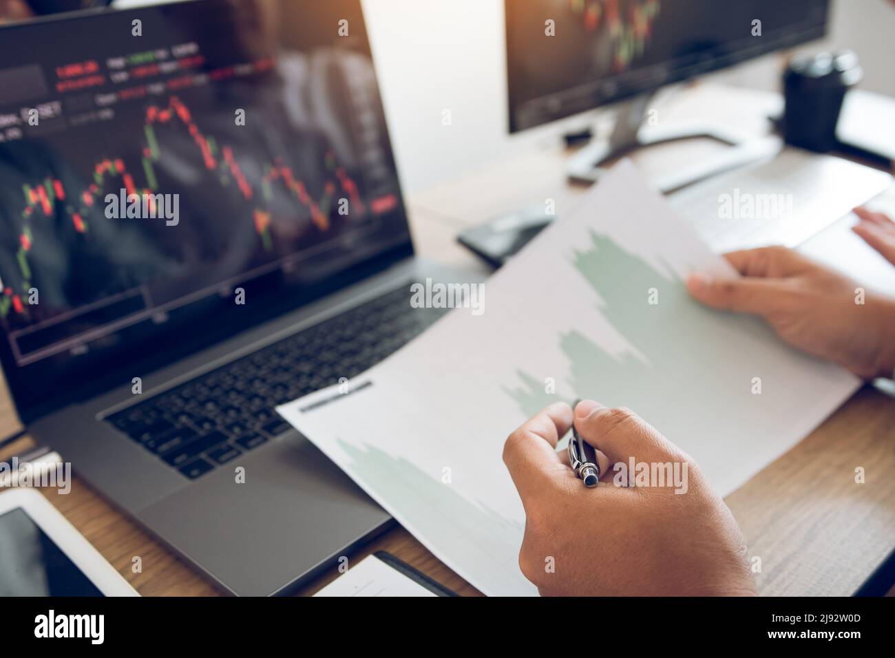 Investors are pointing to laptops that have investment information ...