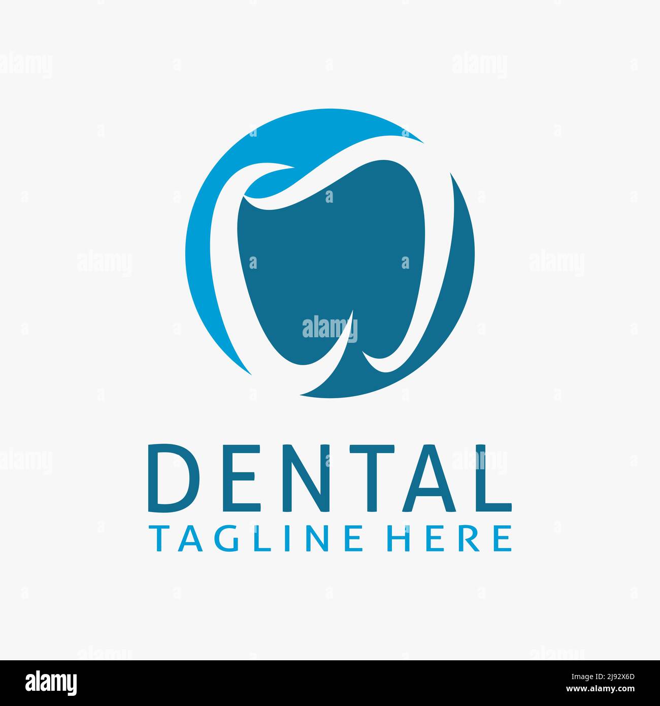 Dental care logo design Stock Vector Image & Art Alamy