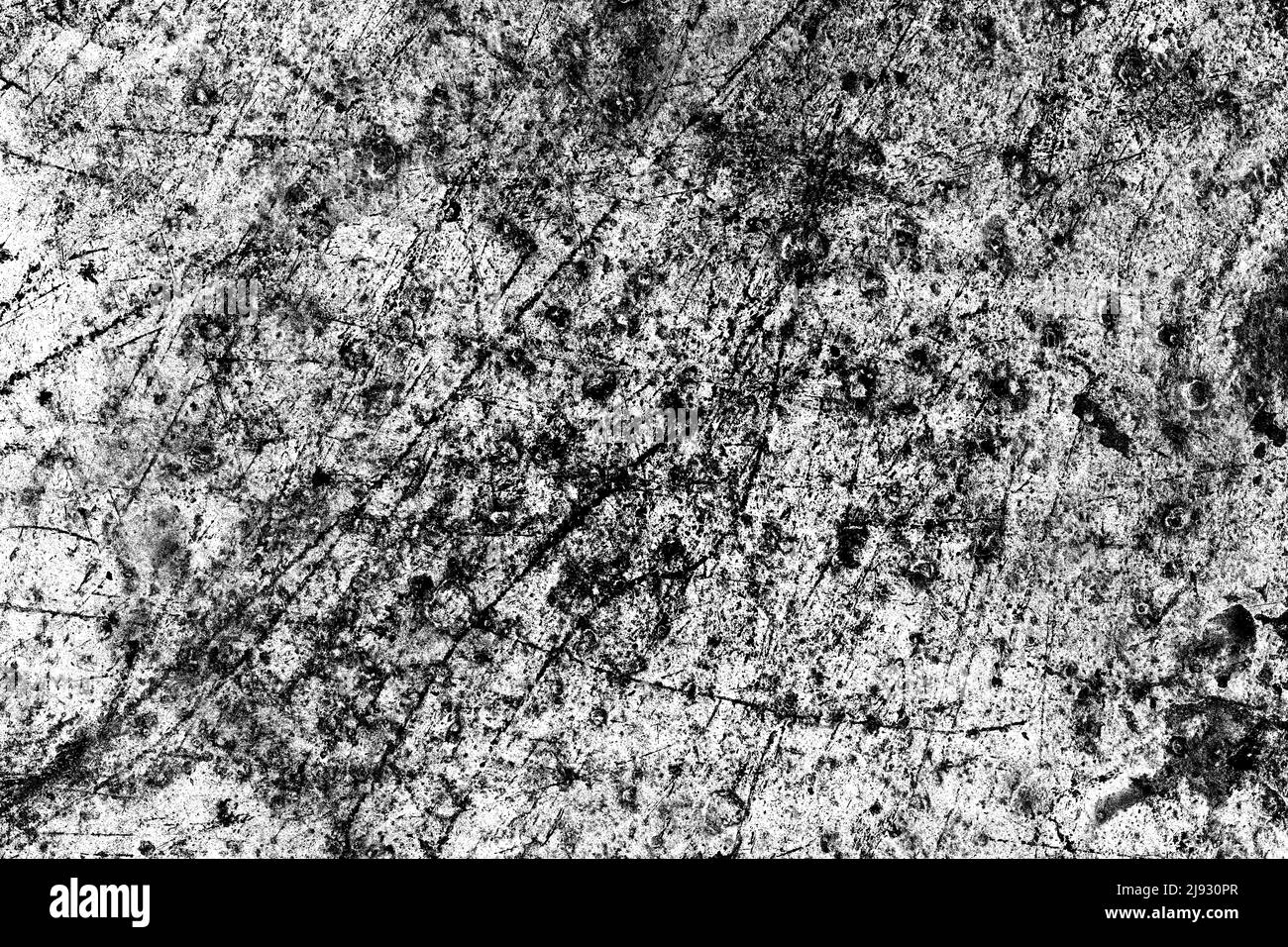 Scratched dirty metal sheet with heavy grunge texture Stock Photo