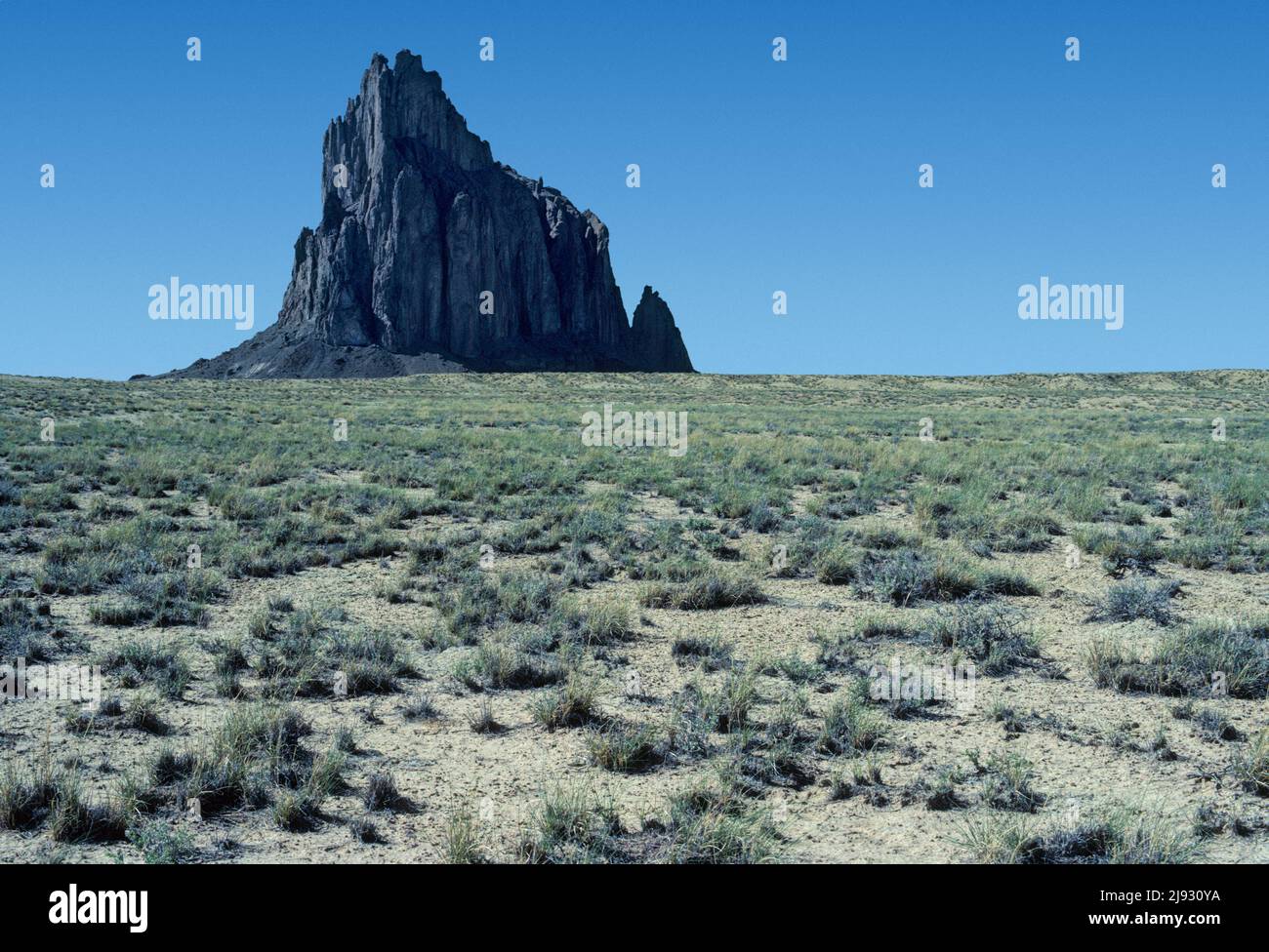 Shiprock, New Mexico, USA Stock Photo