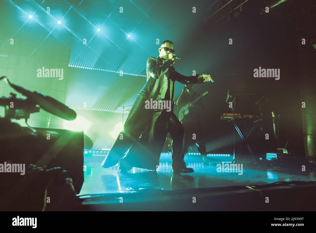 18/05/2022 - Italian singer MAHMOOD playing live at Alcatraz Milano, Italy Stock Photo