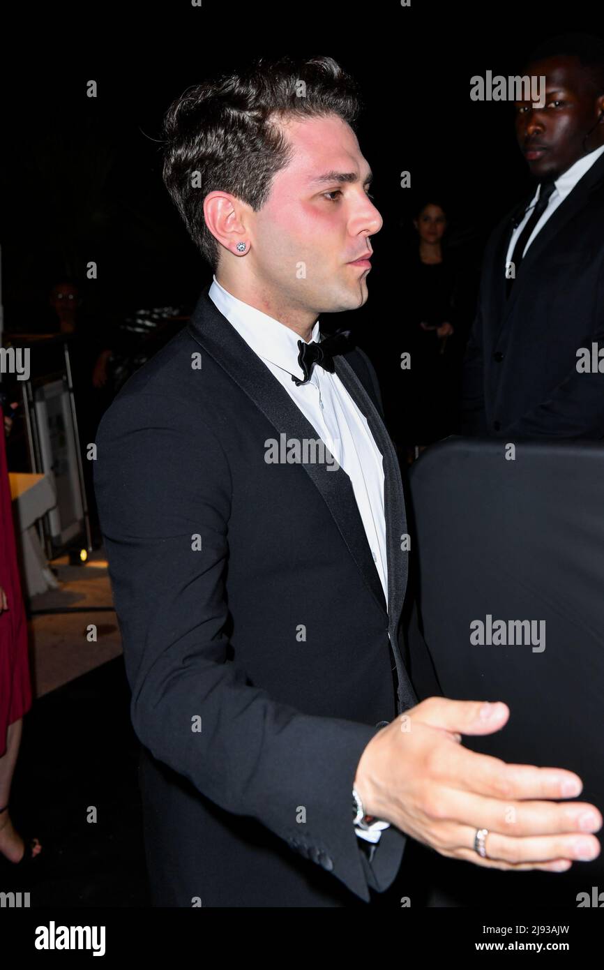 Cannes, France 19th May 2022 Xavier Dolan 75th Cannes Film Festival Trophee  Chopard Cannes, France 19th May 2022 (Photo by SGP/Sipa USA)Italia id  127389 027 Not Exclusive Stock Photo - Alamy