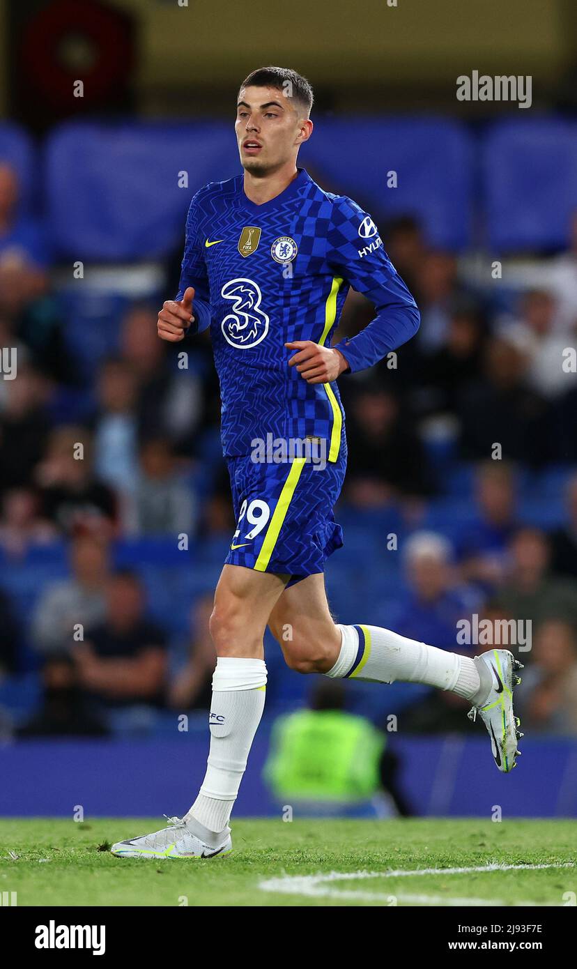 London, England, 19th May 2022. Kai Havertz of Chelsea during the