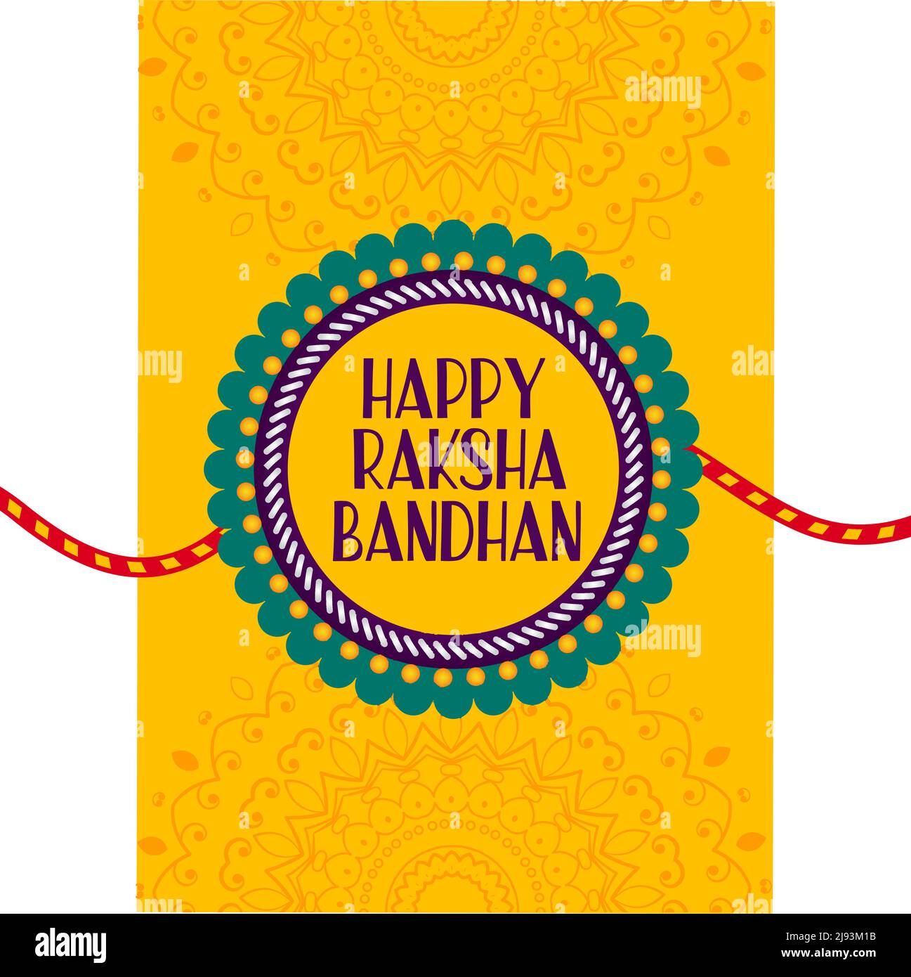 rakhi festival background for happy raksha bandhan Stock Vector Image & Art  - Alamy