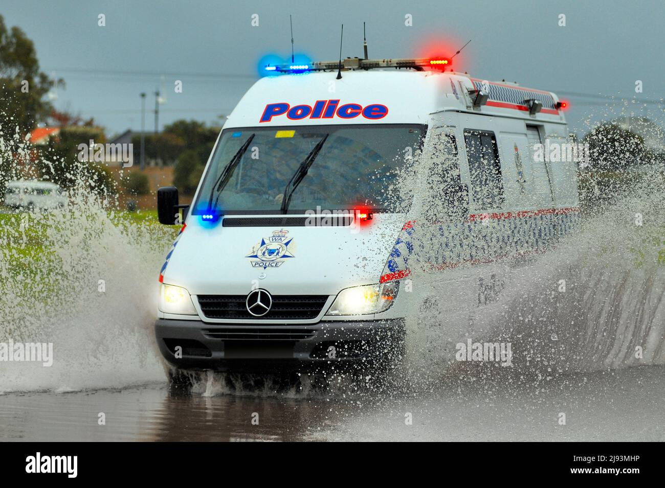 Western Australia Police in action. Stock Photo