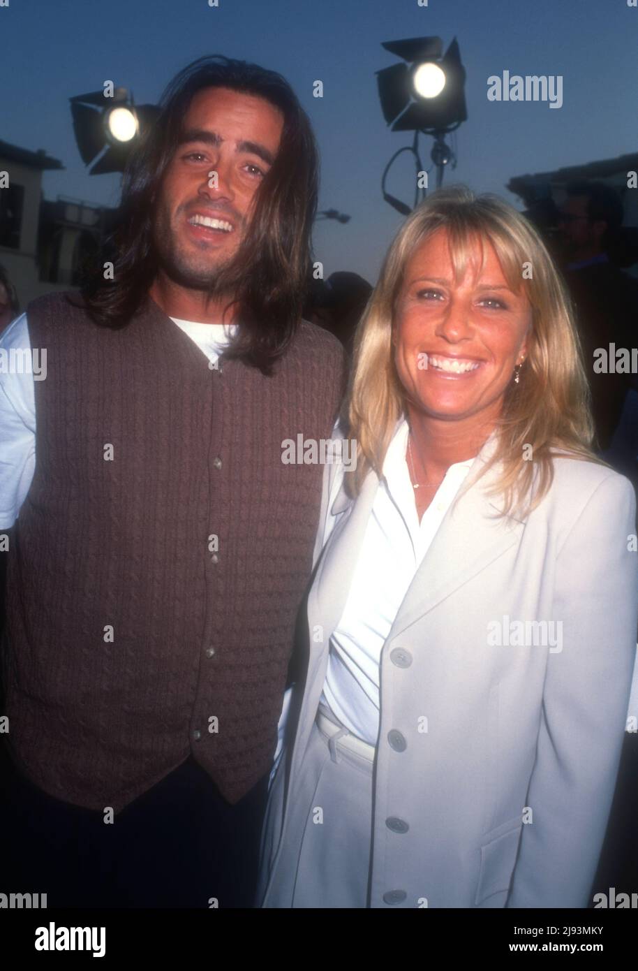 Los Angeles, California, USA 28th May 1996 Actor Peter Dante and wife