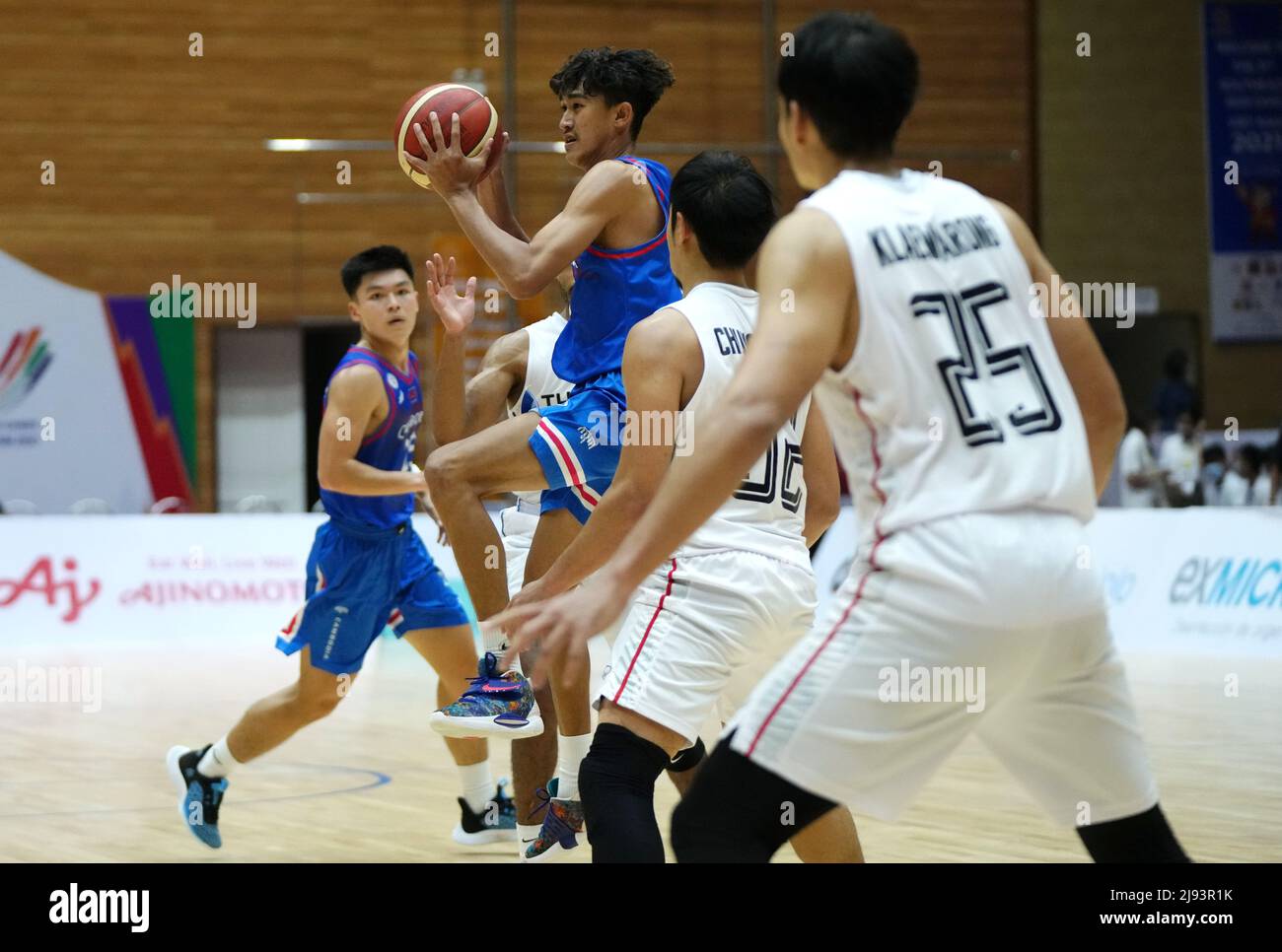 Southeast Asian Games - Basketball 5x5 - Thailand v Cambodia - Thanh