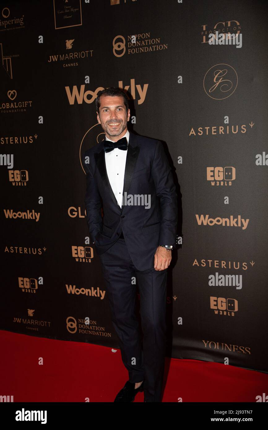 Laurent Manuel at the Global Gift Gala for the campain providing immediate  relief to the citizens of Ukraine and for the Eva Longoria Foundation.  Cannes, France, May 19, 2022. Photo by Lucie