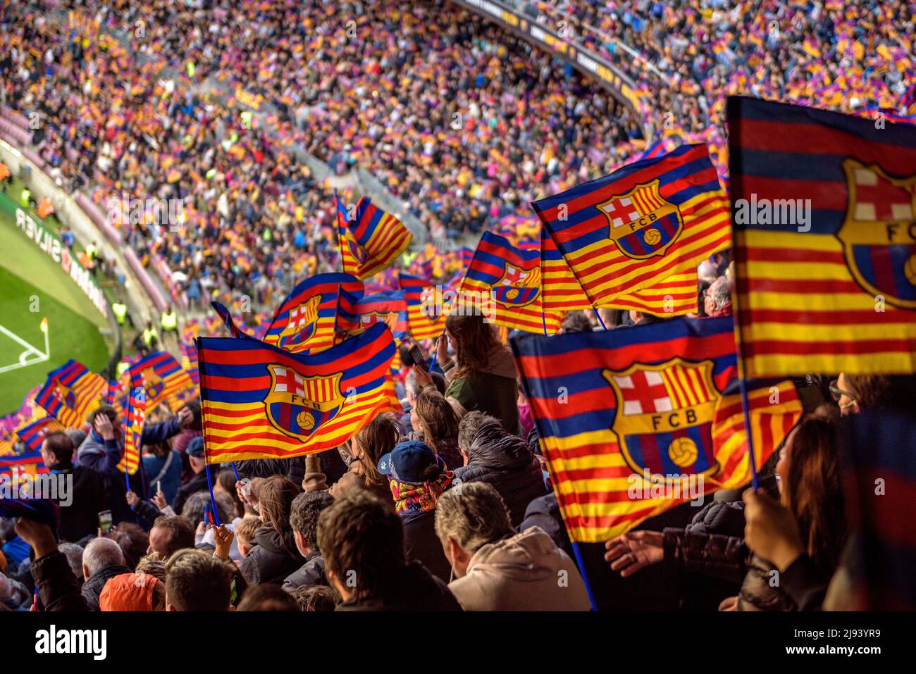 Camp nou crowd hi-res stock photography and images - Alamy