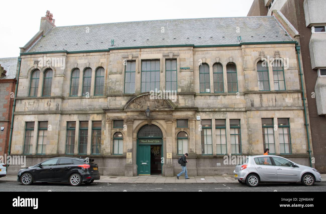 Ward Road Gym Dundee Stock Photo