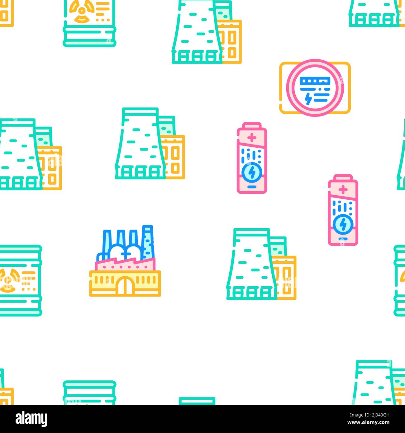 Energy manufacturing vector seamless hi-res stock photography and ...