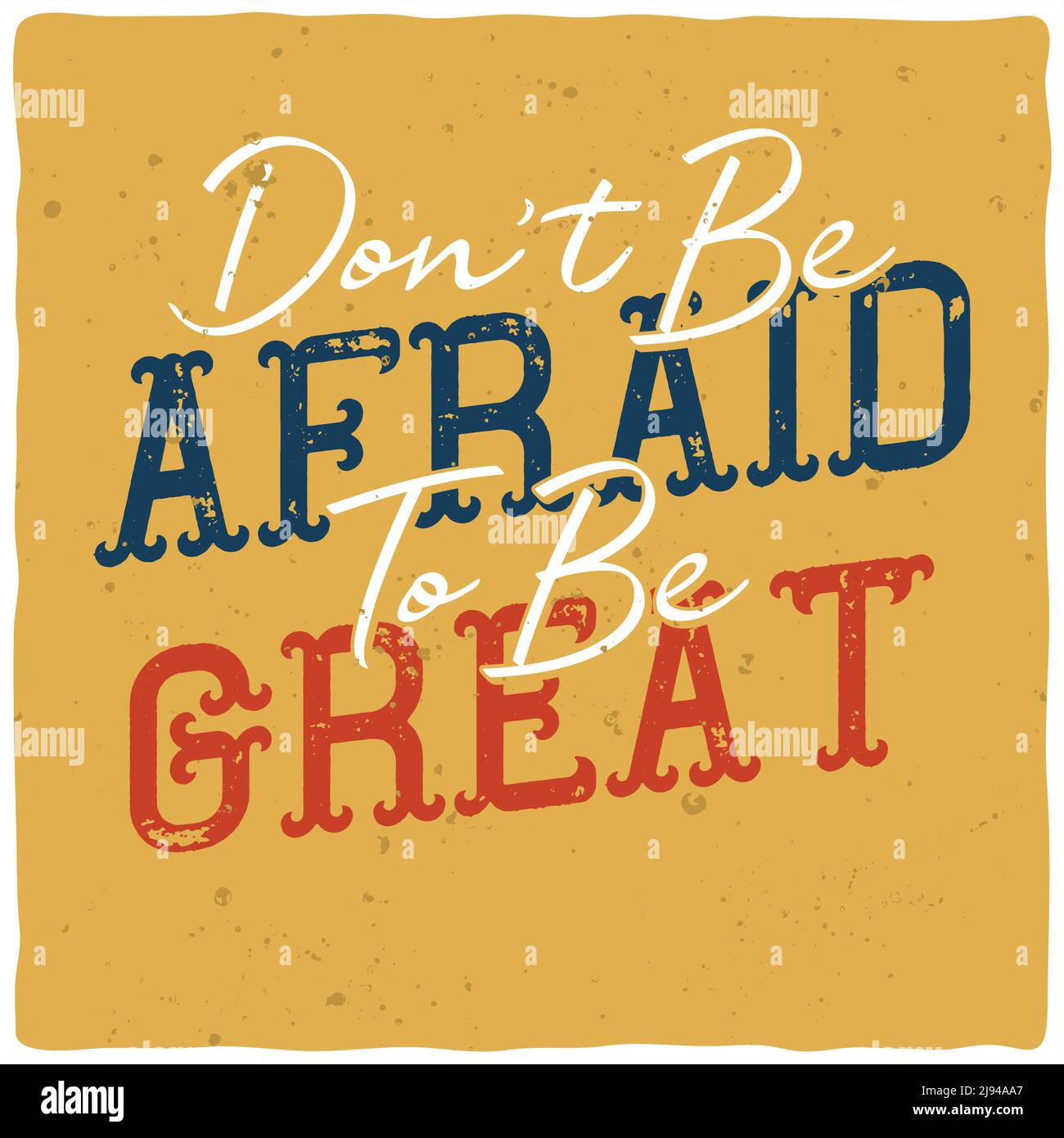 Motivational poster. Inspirational quote design Stock Vector Image ...